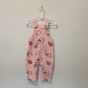 Cute Disney H&M Winnie-The-Poo Girls Overalls 9-12m